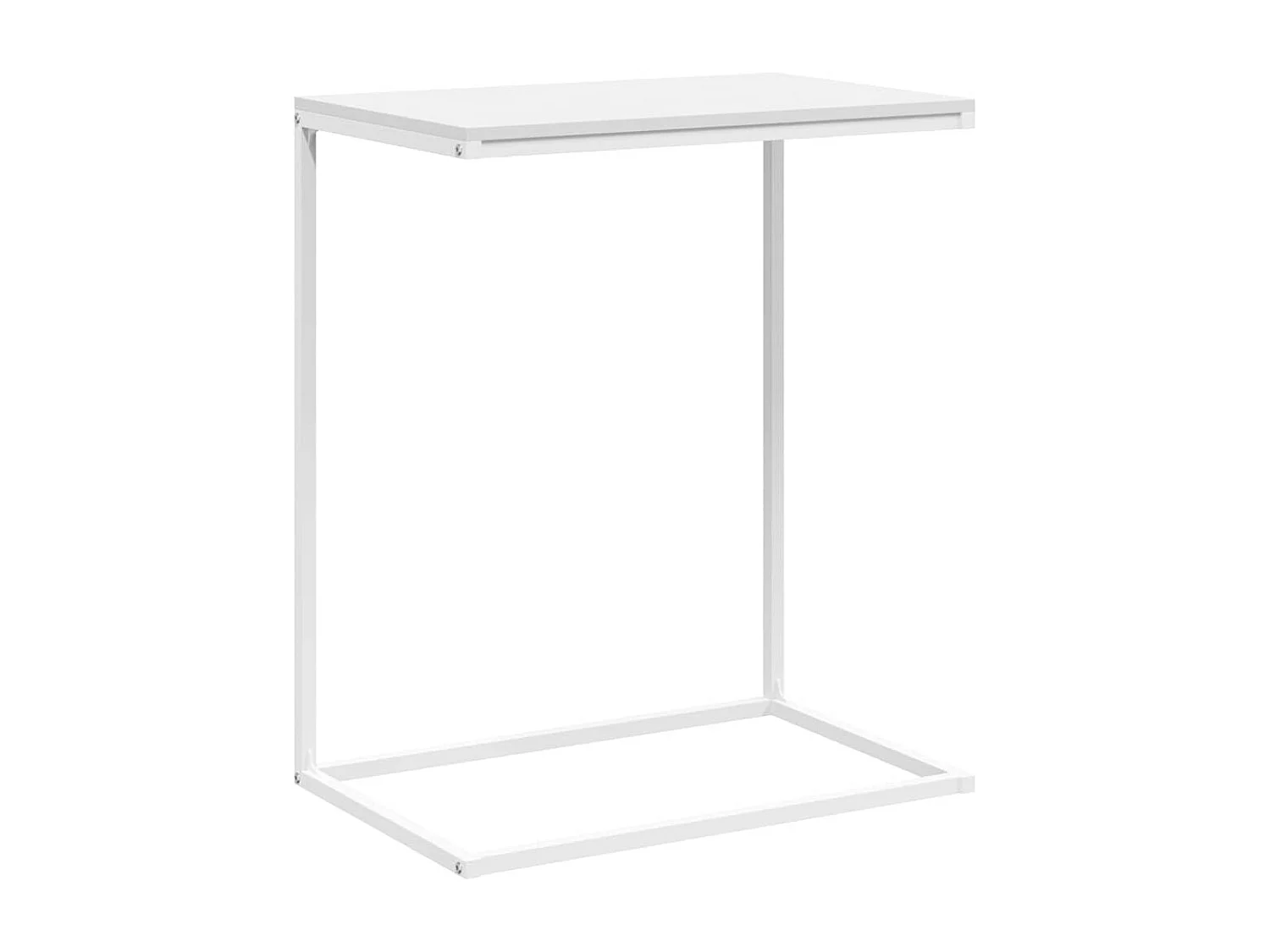 Beistelltisch Weiß 55x35x66 cm Holzwerkstoff