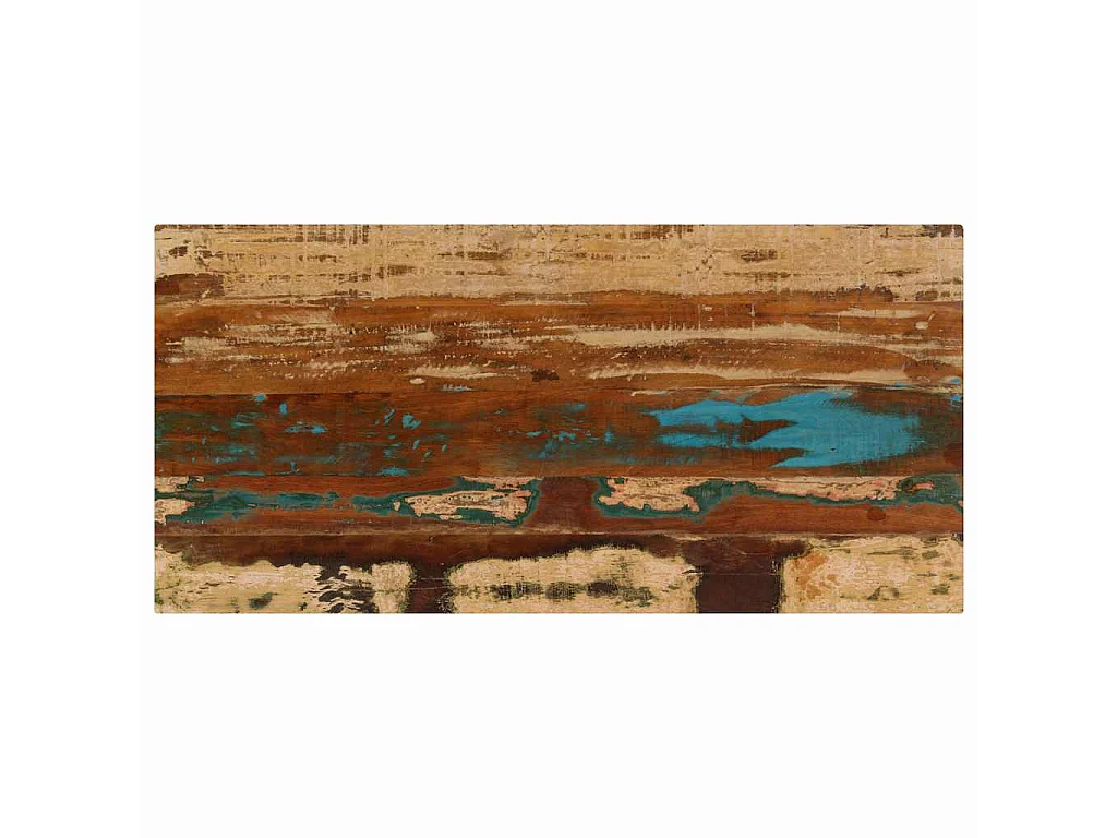 Couchtisch 100x50x35 cm Altholz und Stahl