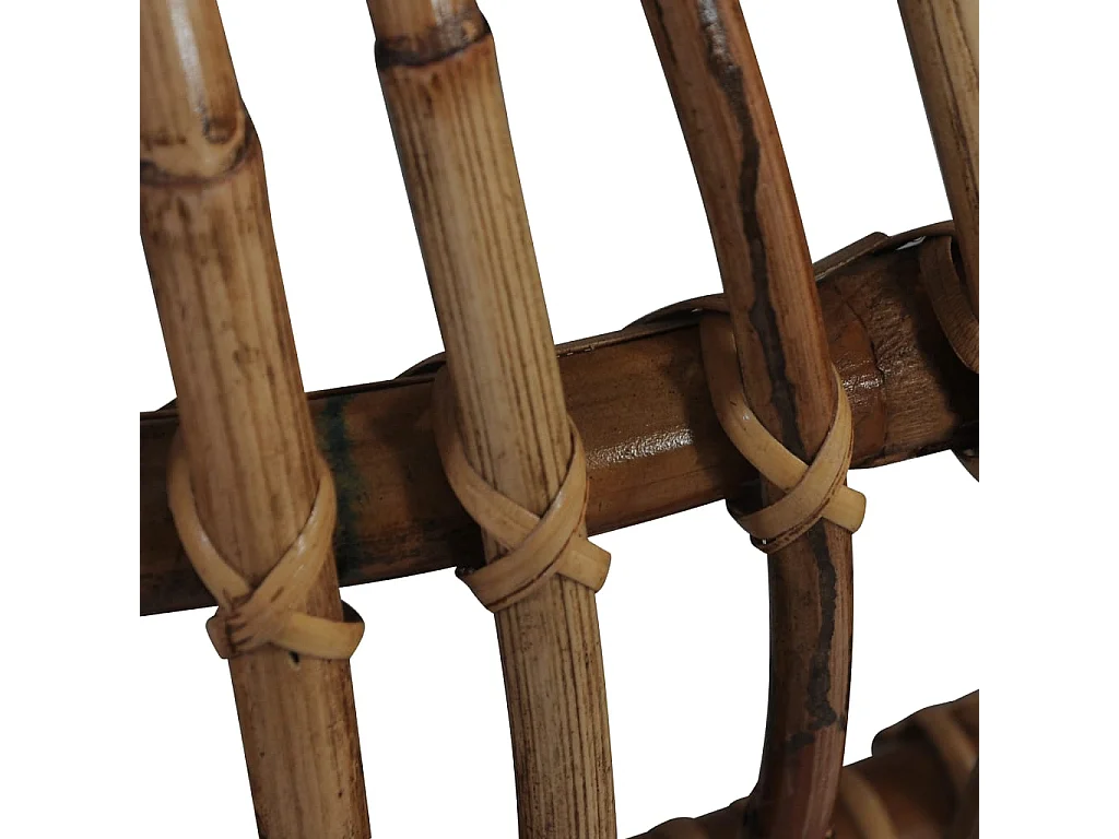 Tavolini da Salotto 2 pz in Rattan Naturale