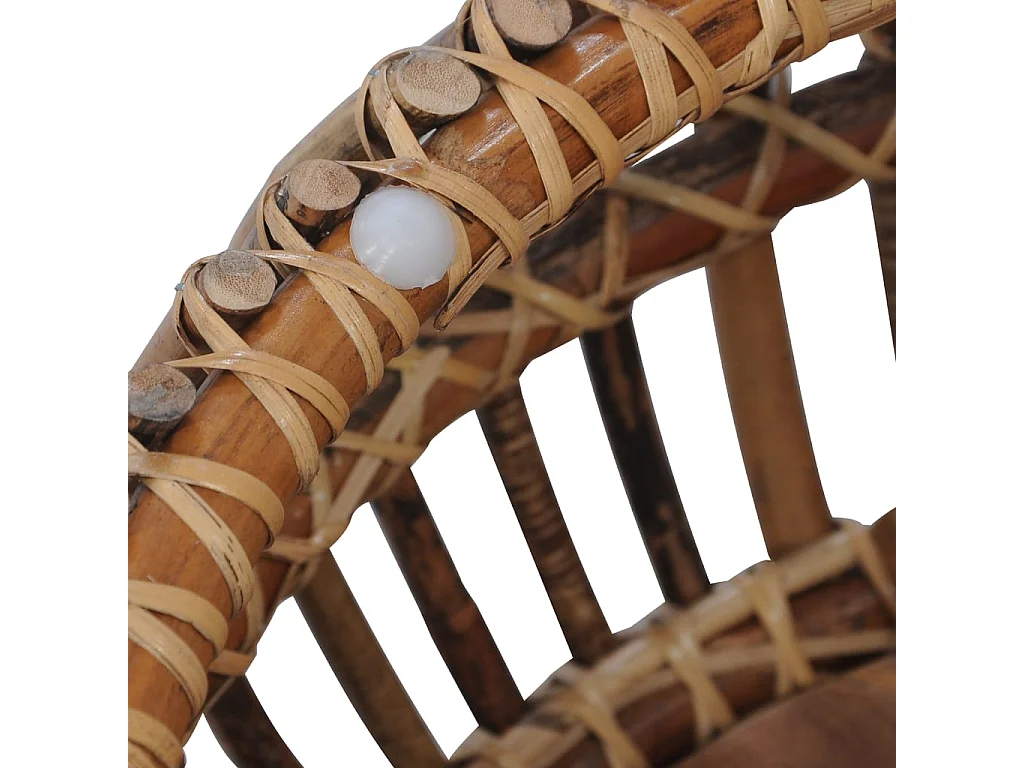 Tables basses 2 pcs Rotin naturel