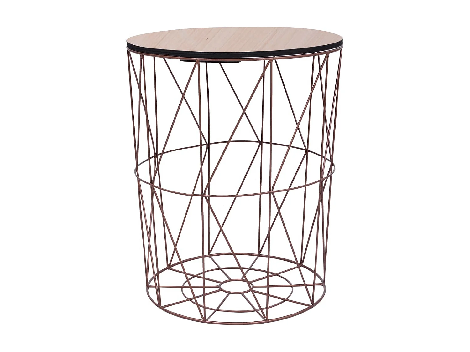 Table basse Cuivre Ø 47 cm