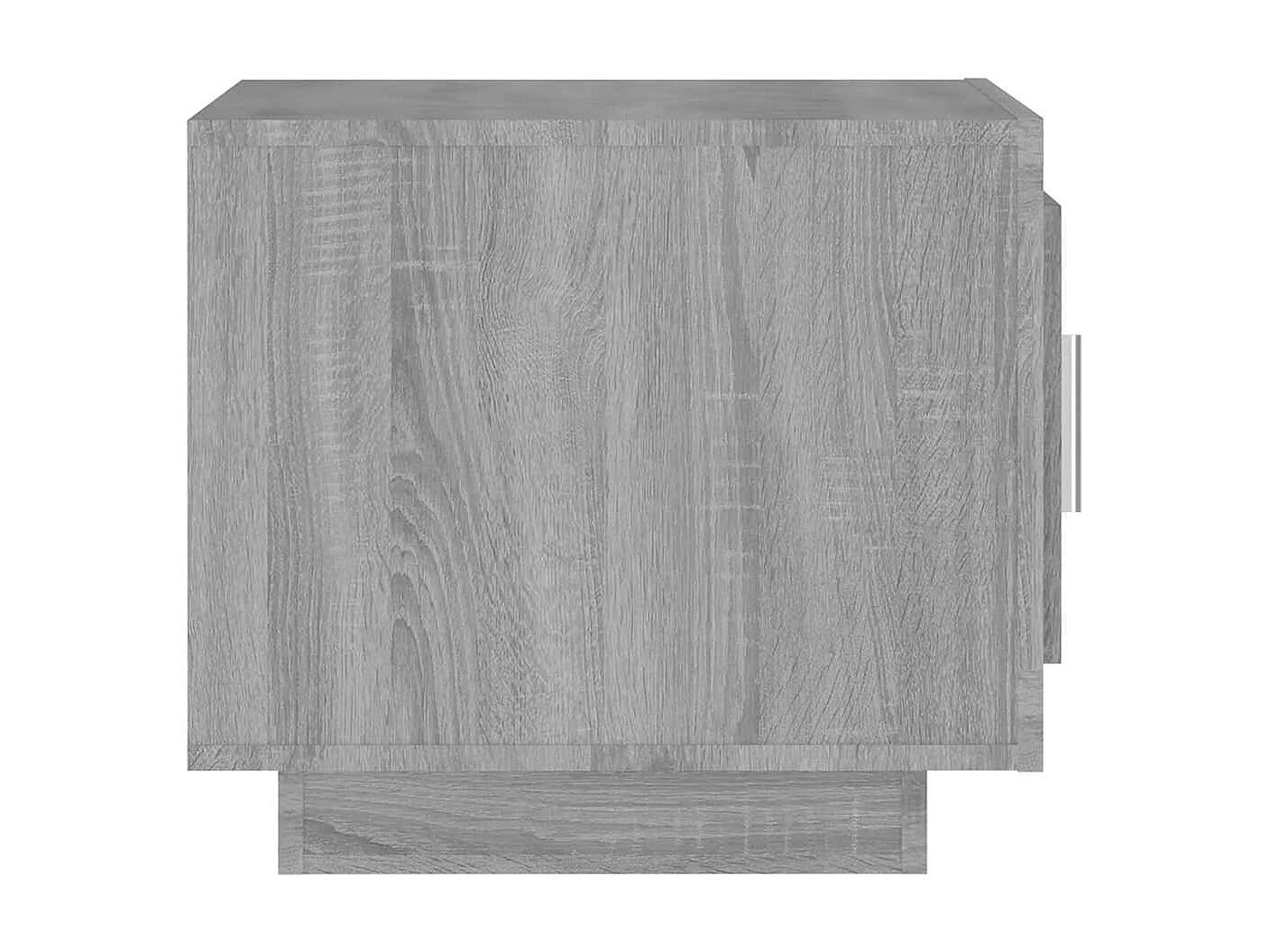 Table basse sonoma gris 51x50x45 cm bois d'ingénierie