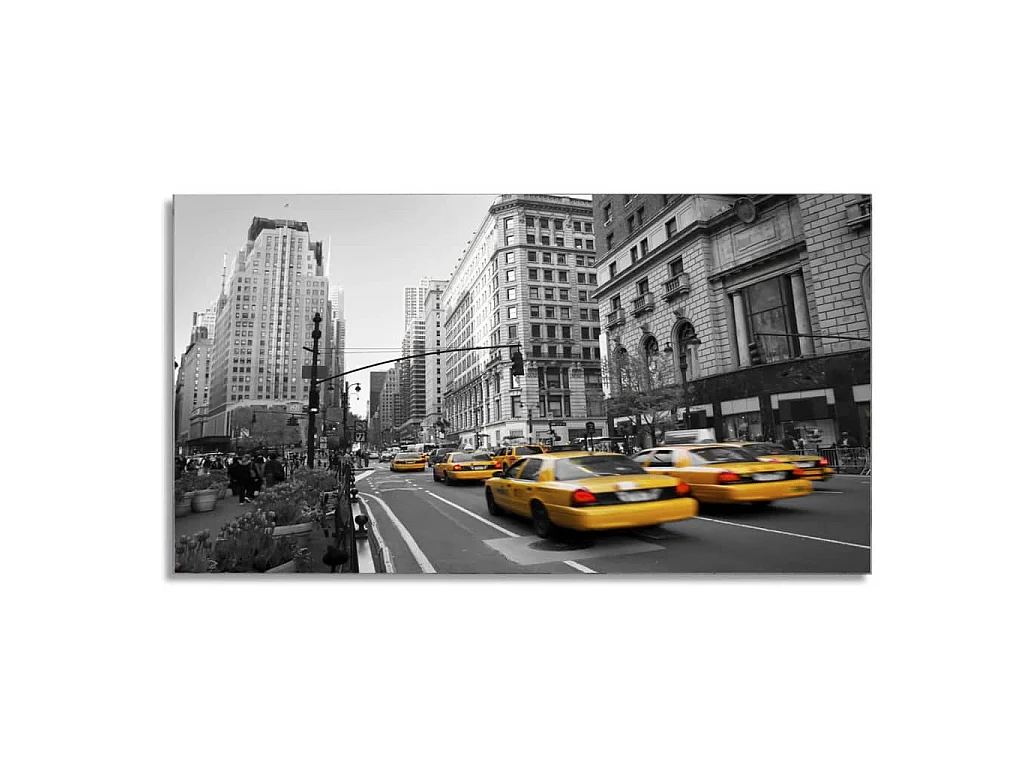 Salontafel met glazen tafelblad rechthoekig