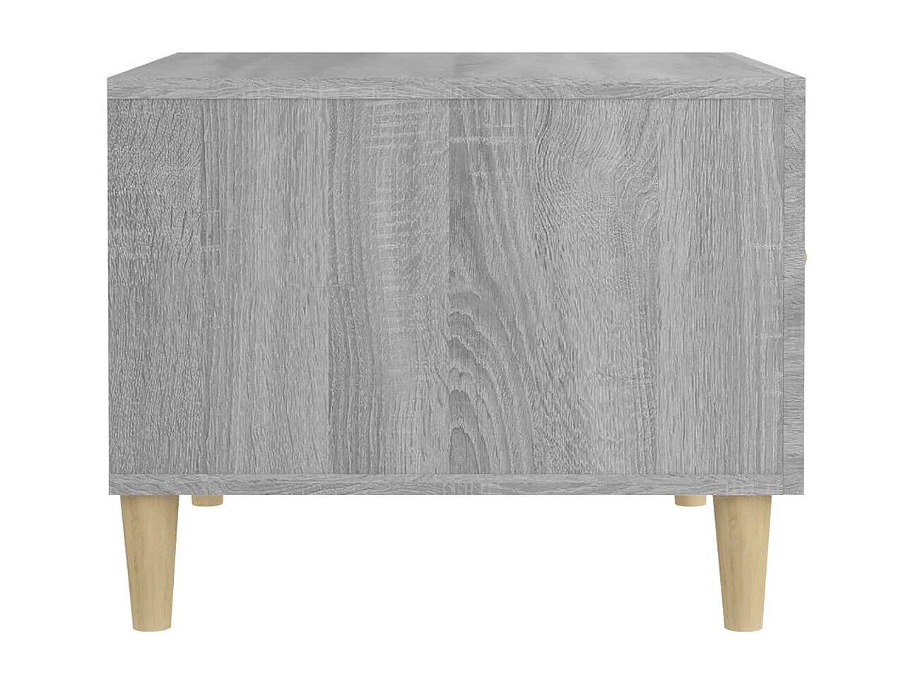 Tables basses 2 pcs sonoma gris 50x50x40 cm bois d'ingénierie