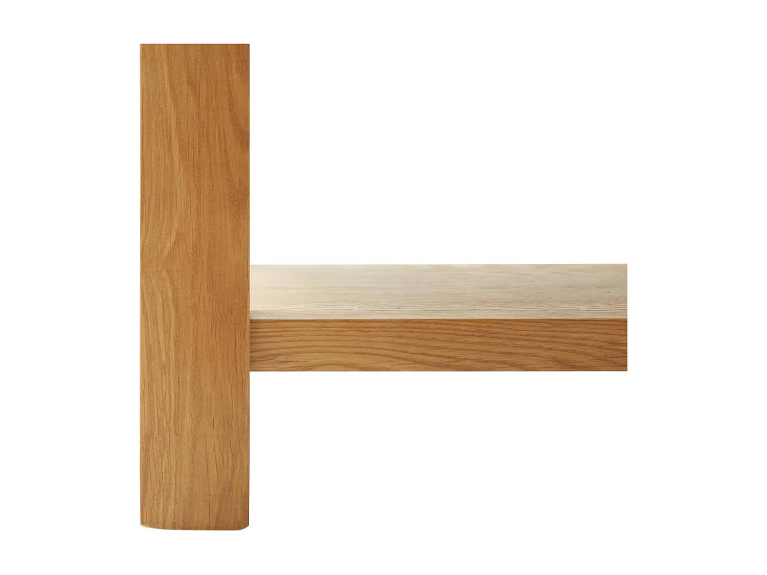 Table basse 90x45x40 cm Bois de chêne massif