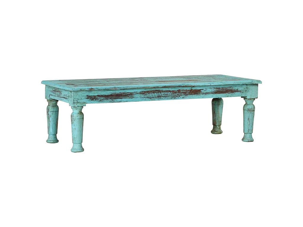 Couchtisch 110x50x34 cm Altholz Massiv