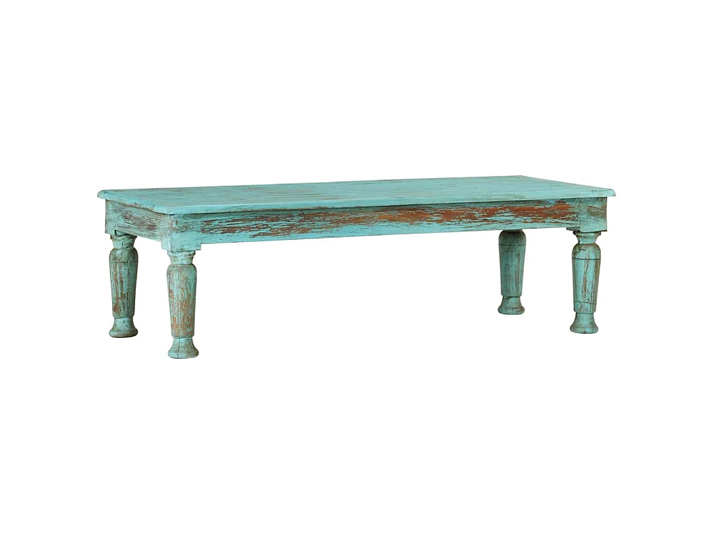 Couchtisch 110x50x34 cm Altholz Massiv