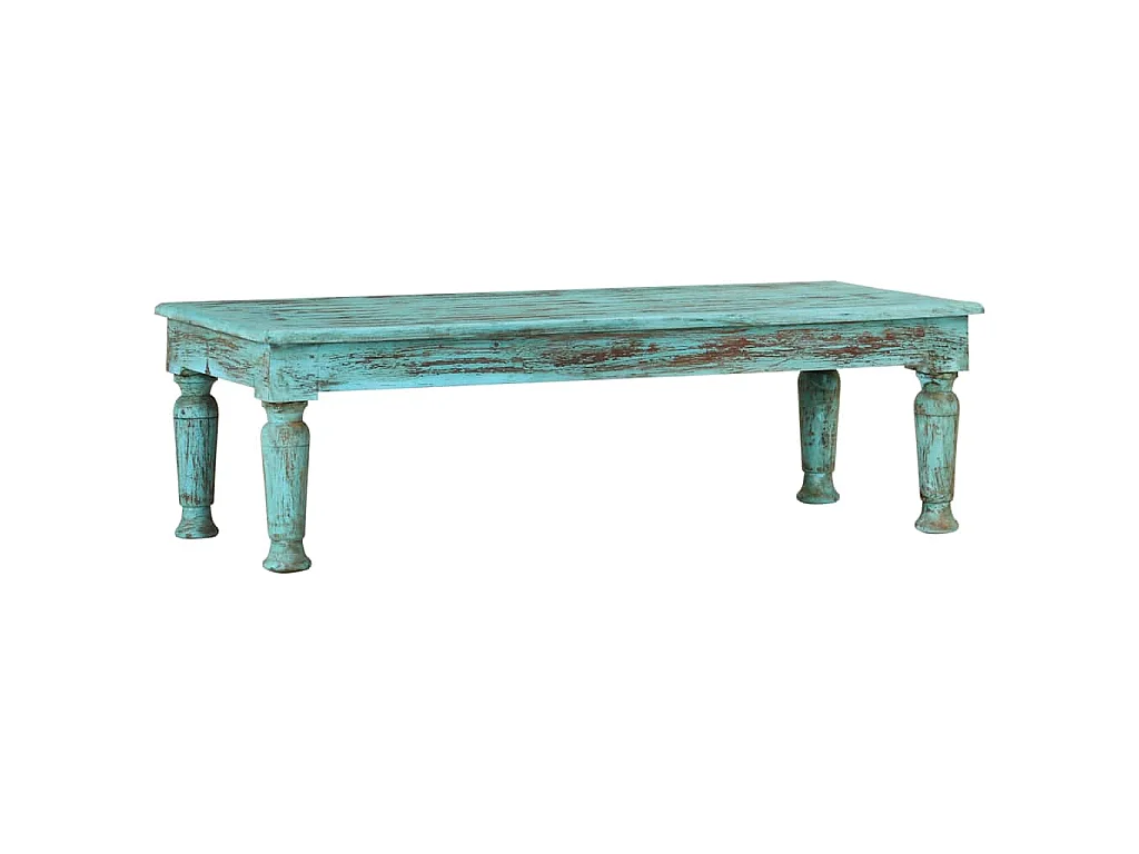 Couchtisch 110x50x34 cm Altholz Massiv