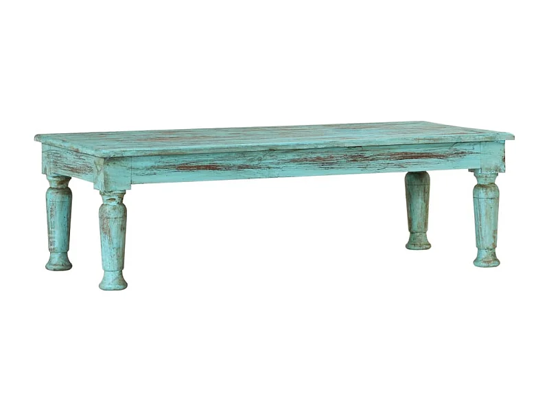 Table basse 110x50x34 cm Bois de récupération massif