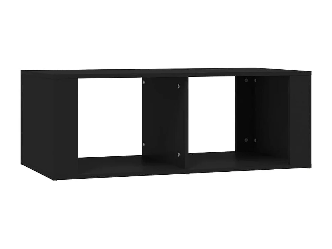 Table basse Noir 100x50x36 cm Bois d'ingénierie