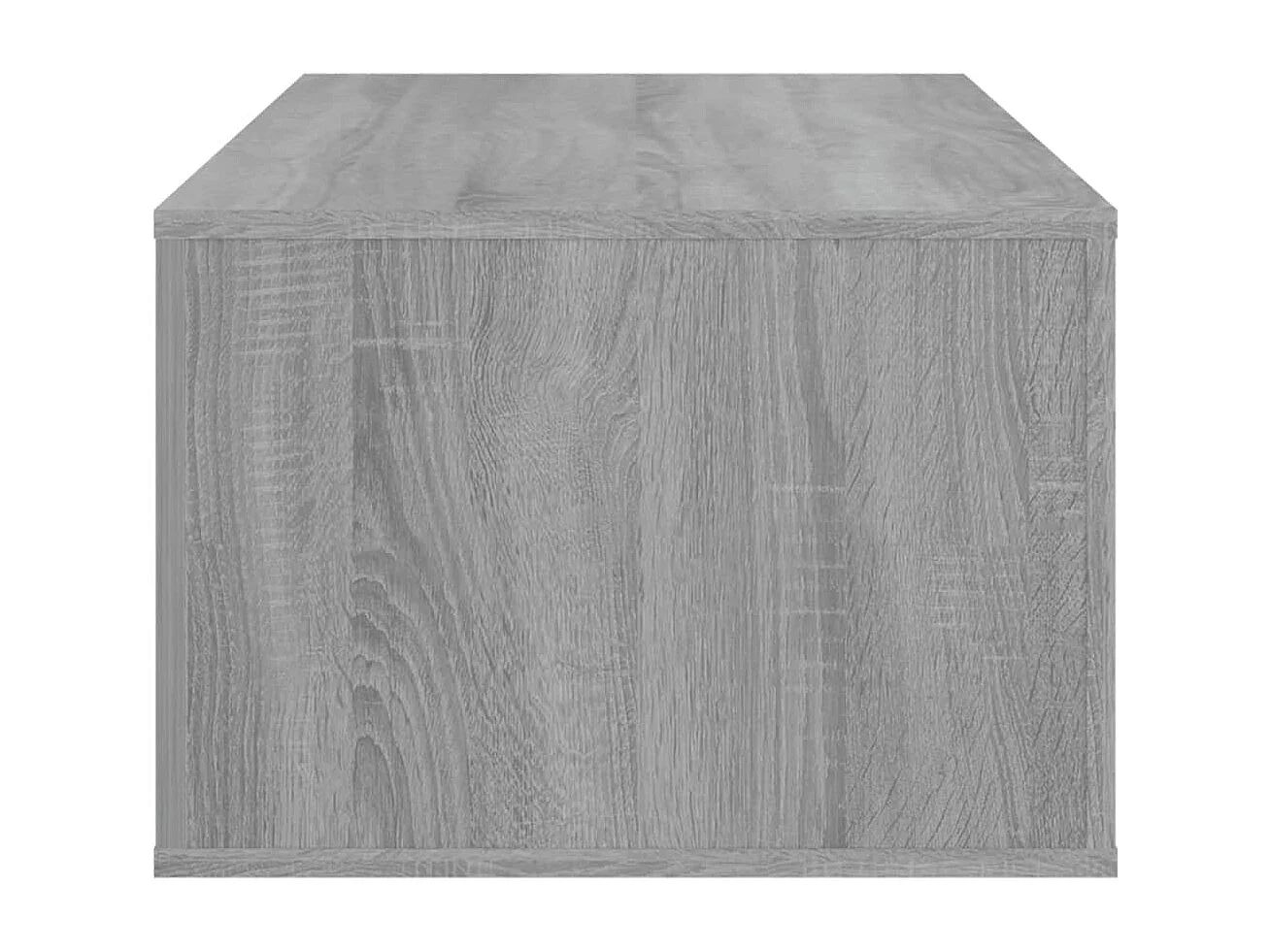 Salontafel 100x50,5x35 cm bewerkt hout grijs sonoma eikenkleur
