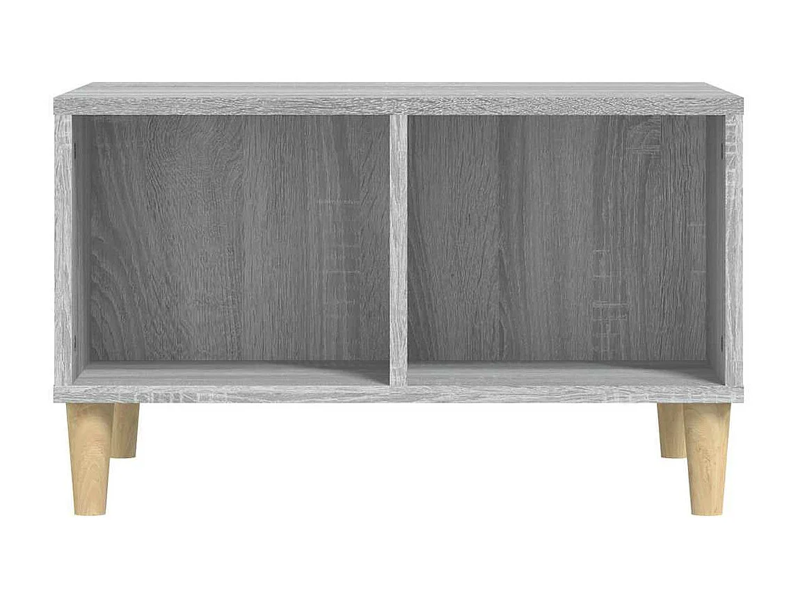 Table basse Sonoma gris 60x50x36,5 cm Bois d'ingénierie