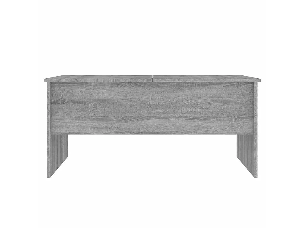 Mesa de centro madera de ingeniería gris Sonoma 102x50,5x46,5cm
