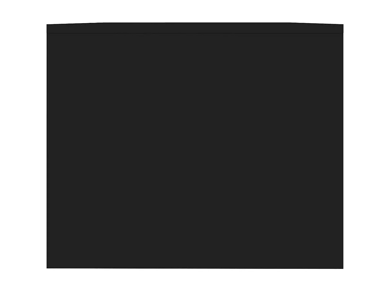 Salontafel 90x50x41,5 cm bewerkt hout zwart