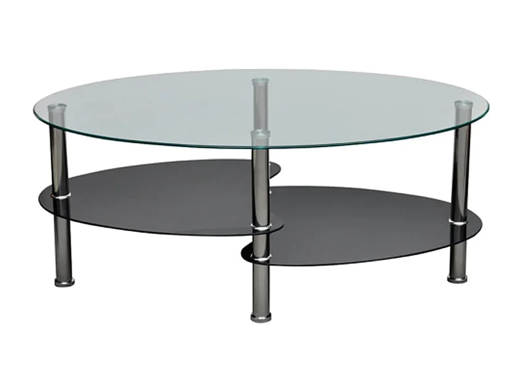 Table basse avec design exclusif Noir