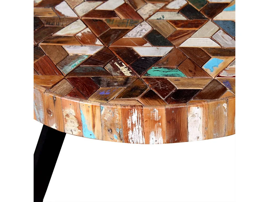 3-delige Salontafelset massief gerecycled hout