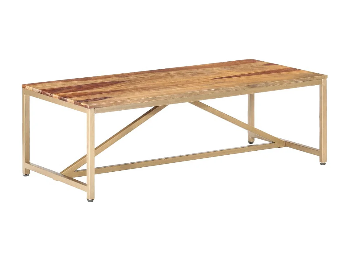 Table basse 120x60x40 cm Bois massif