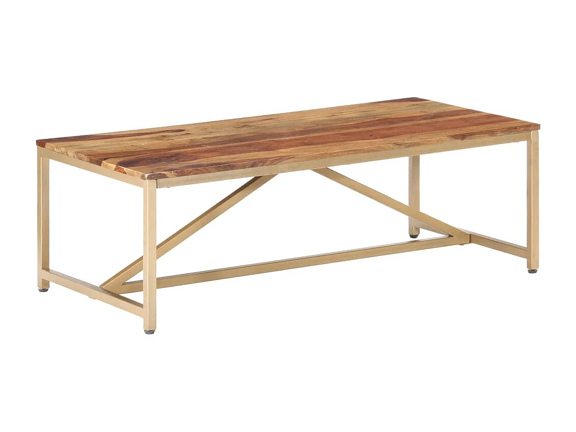 Table basse 120x60x40 cm Bois massif