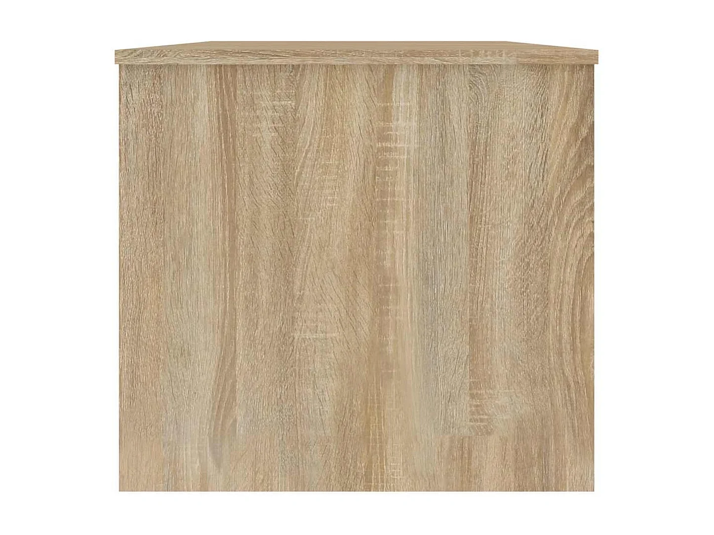 Table basse chêne sonoma 102x50,5x46,5 cm bois d'ingénierie