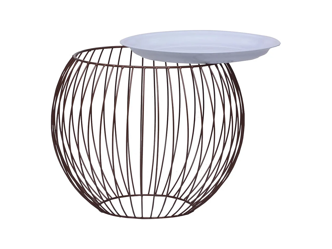 Salontafel Ø 51 cm goudkleurig