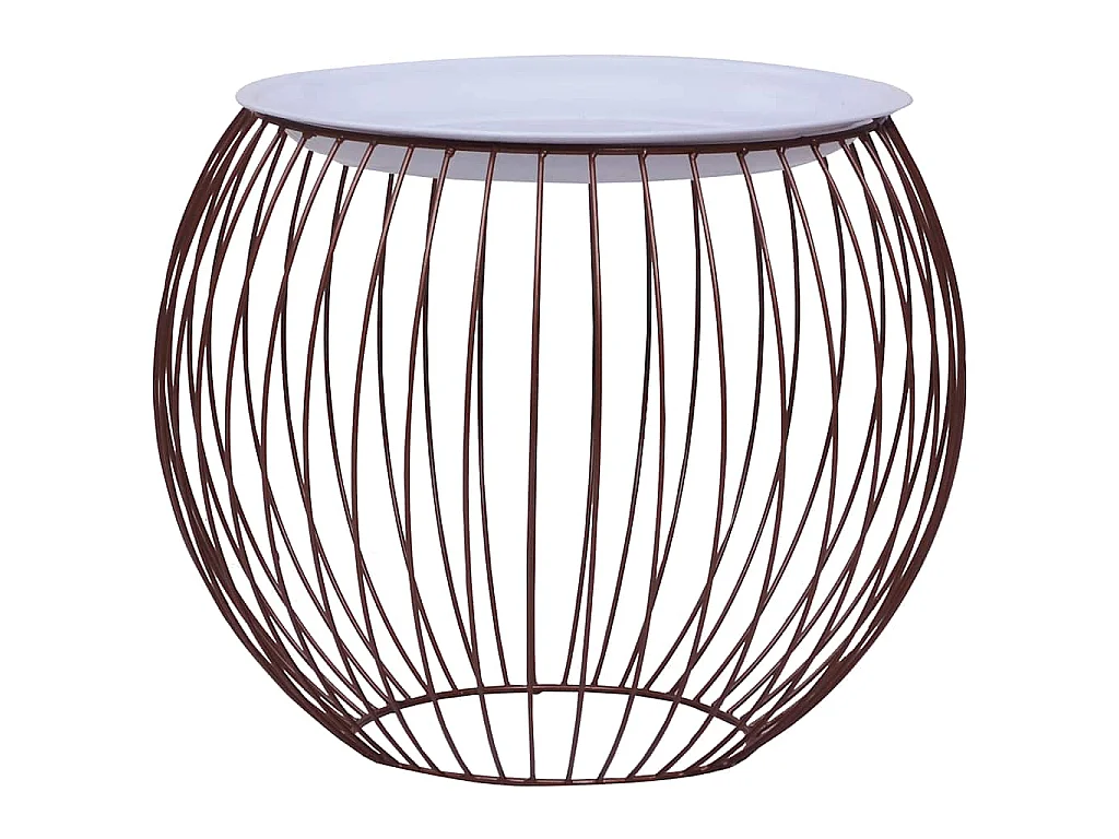 Salontafel Ø 51 cm goudkleurig