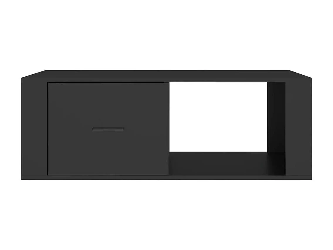 Mesa de centro 100x50,5x35 cm derivados de madeira preto