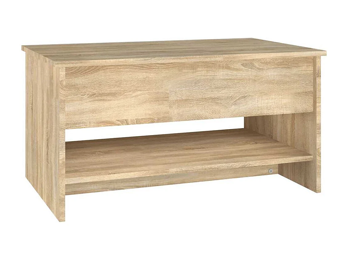 Table basse Chêne sonoma 80x50x40 cm Bois d'ingénierie