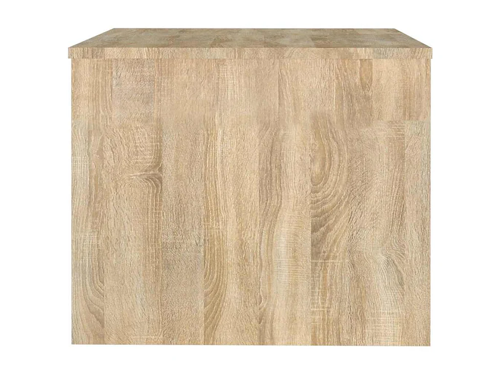 Table basse Chêne sonoma 80x50x40 cm Bois d'ingénierie