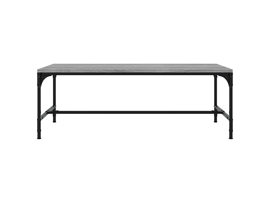 Table basse Sonoma gris 100x50x35 cm Bois d'ingénierie