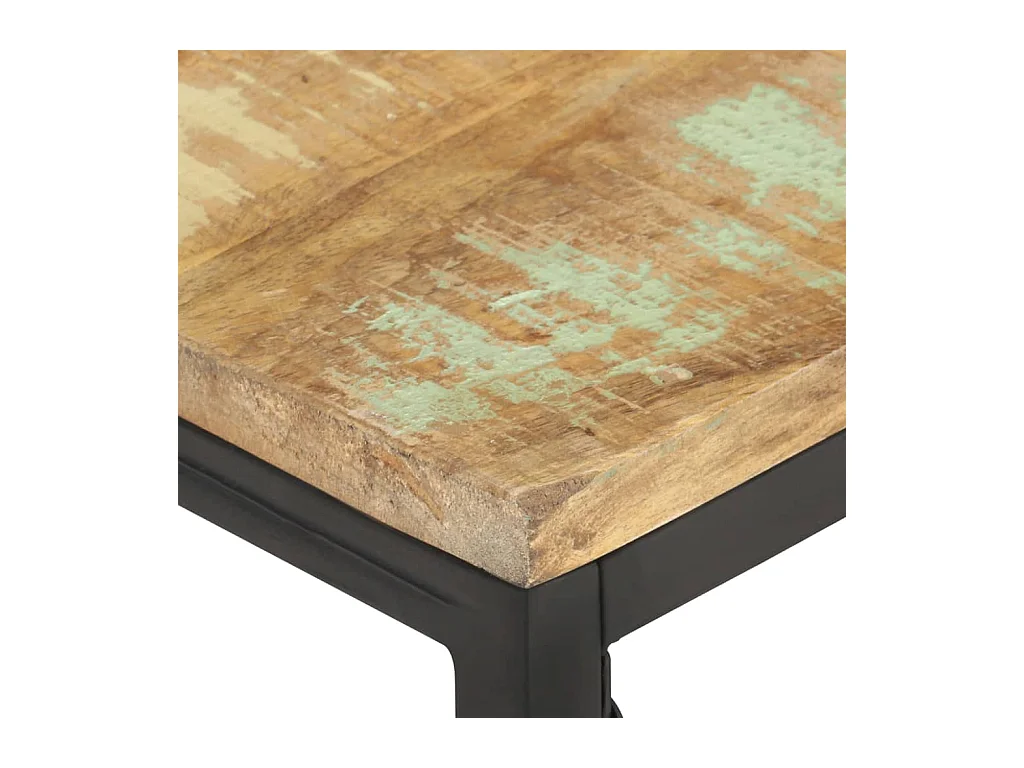 Table basse 110x60x35 cm Bois de récupération massif