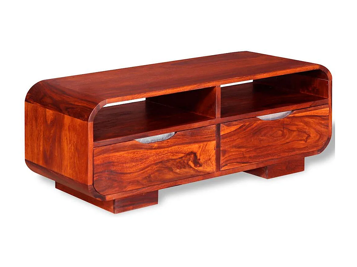 Couchtisch Massivholz Akazie 90x40x35 cm