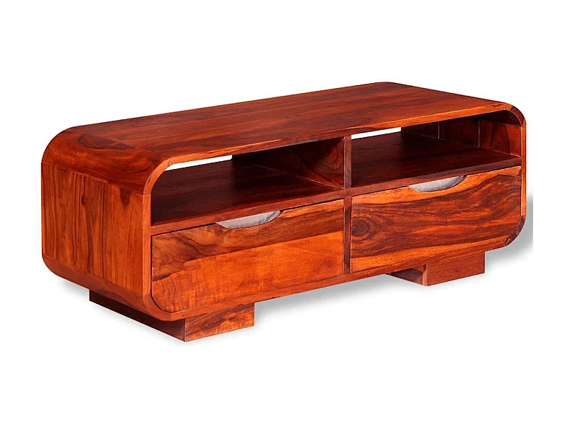 Table basse Bois massif 90x40x35 cm