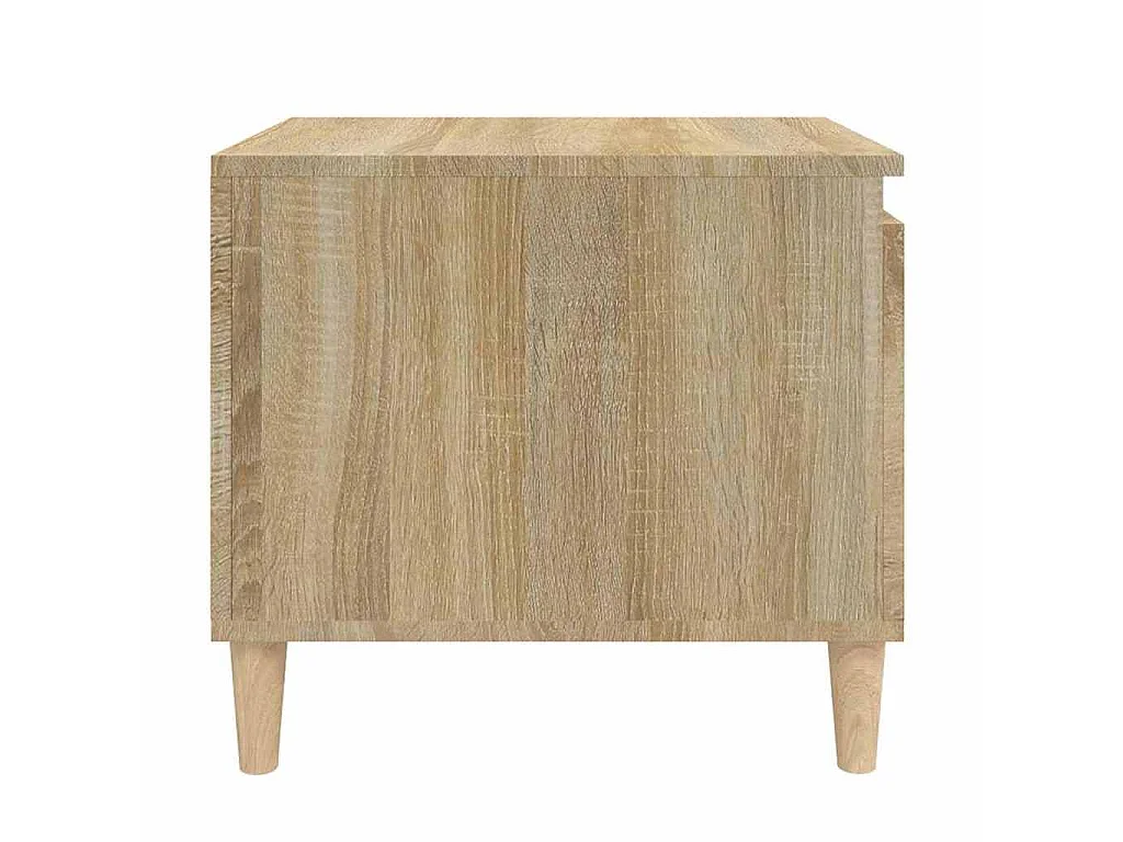 Table basse Chêne sonoma 100x50x45 cm Bois d'ingénierie