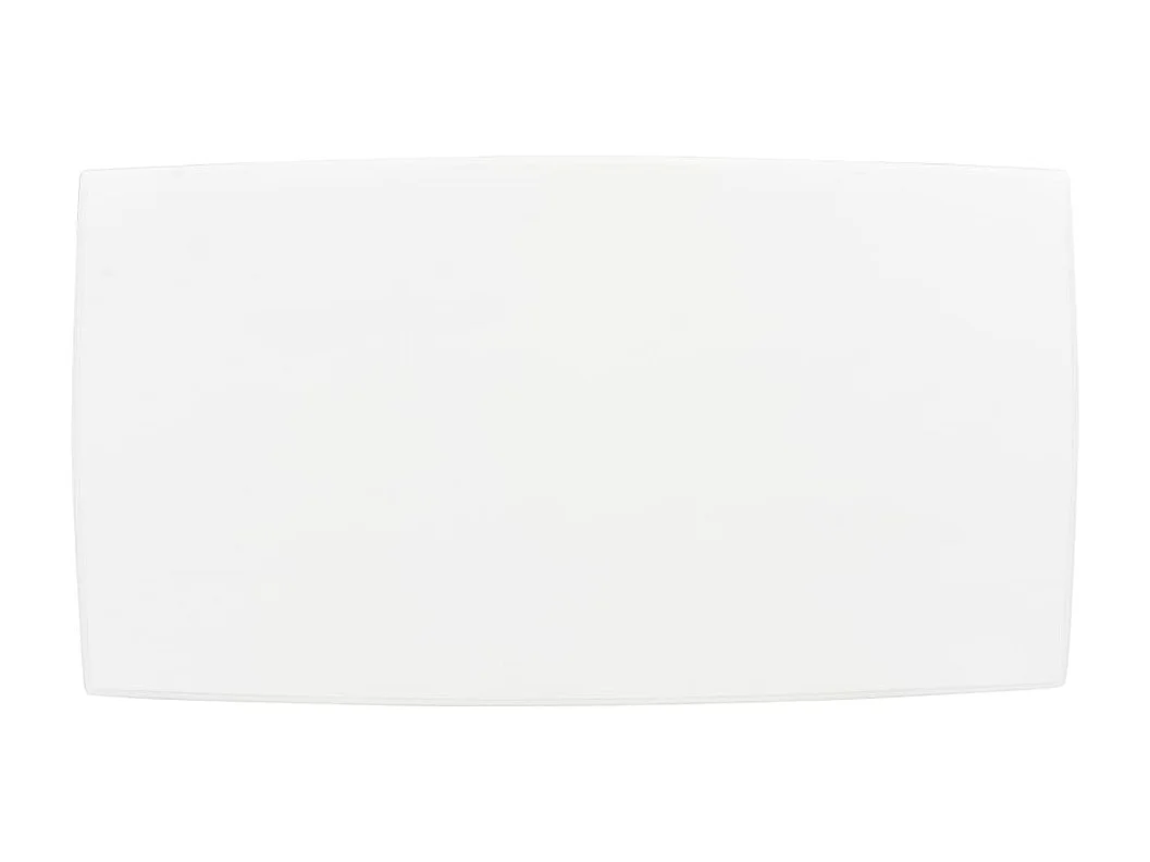 Table basse Blanc 110x60x40 cm Bois de pin massif