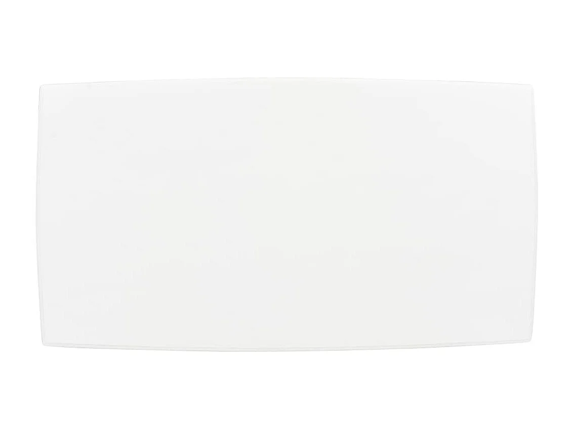 Table basse Blanc 110x60x40 cm Bois de pin massif