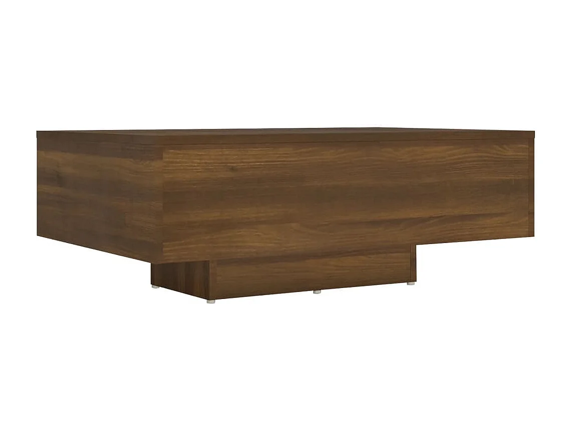 Couchtisch Braun Eichen-Optik 85x55x31 cm Holzwerkstoff