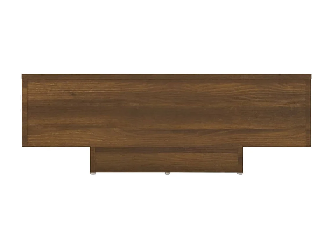 Couchtisch Braun Eichen-Optik 85x55x31 cm Holzwerkstoff