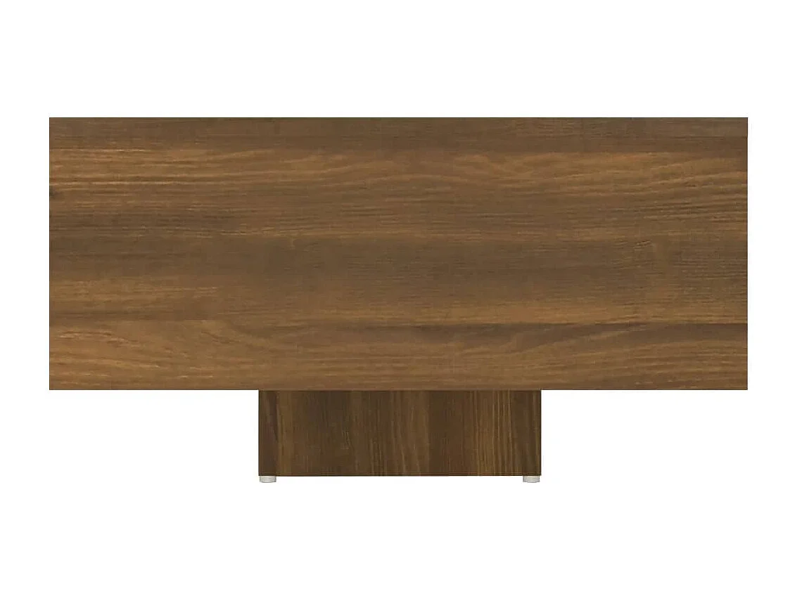 Couchtisch Braun Eichen-Optik 85x55x31 cm Holzwerkstoff