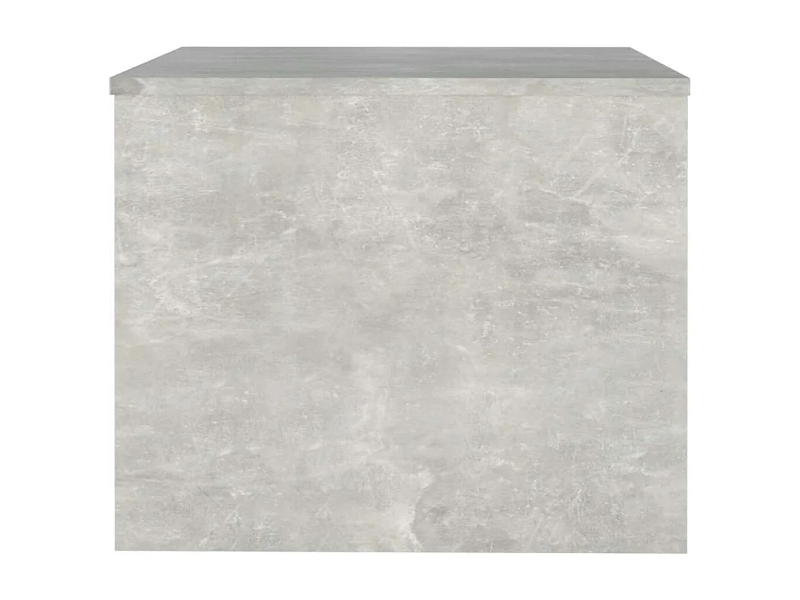 Table basse Gris béton 80x50x40 cm Bois d'ingénierie