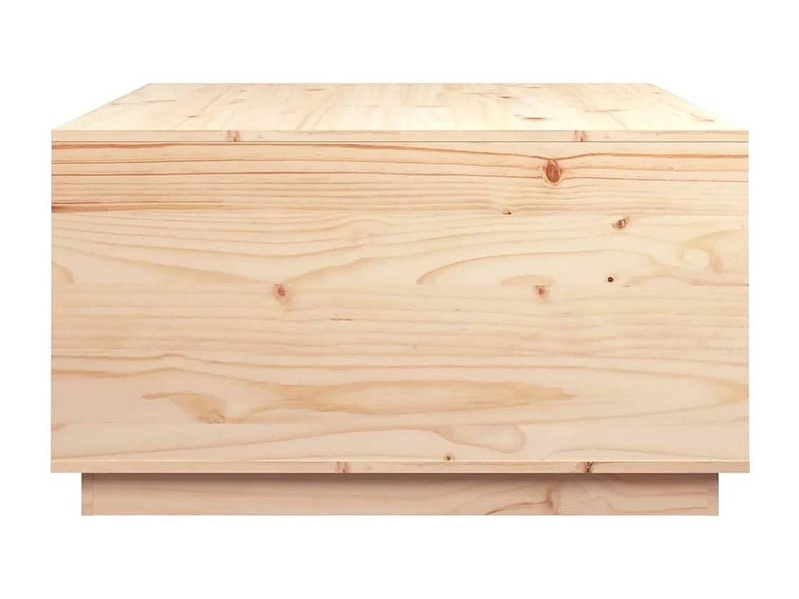 Couchtisch 80x80x45 cm Massivholz Kiefer