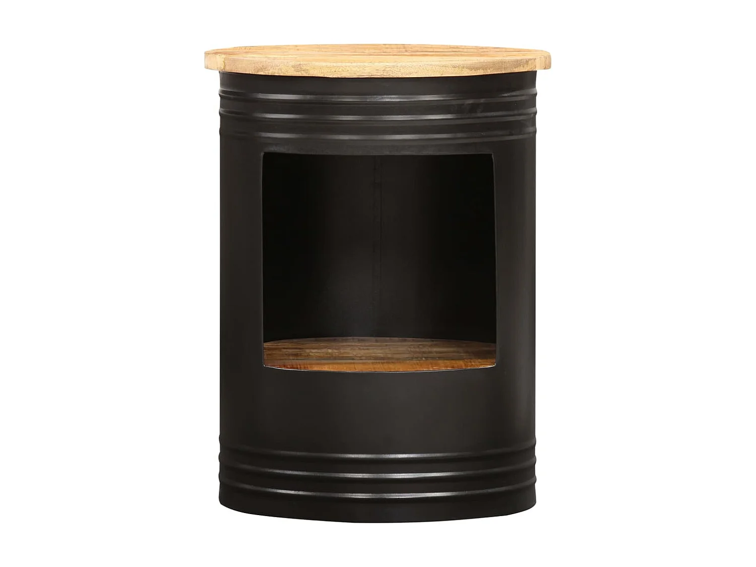 Table basse 43x55 cm bois de manguier solide