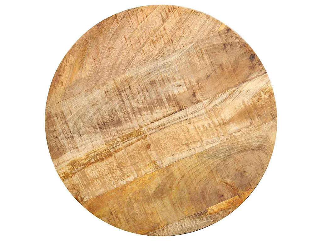 Mesa de centro 43x55 cm madeira de mangueira maciça
