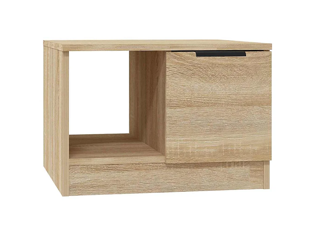 Tavolino da Salotto Rovere Sonoma 50x50x36 cm Legno Multistrato