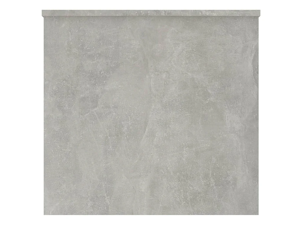 Table basse gris béton 102x55,5x52,5 cm bois d'ingénierie