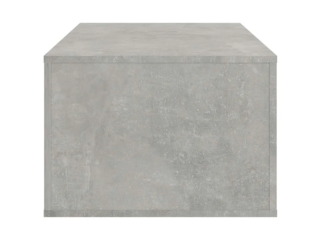 Salontafel 100x50,5x35 cm bewerkt hout betongrijs