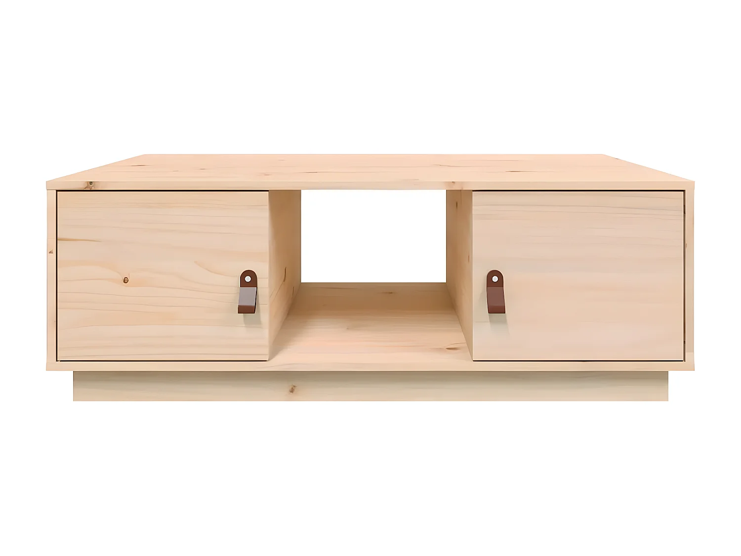 Table basse 100x50x35 cm Bois massif de pin