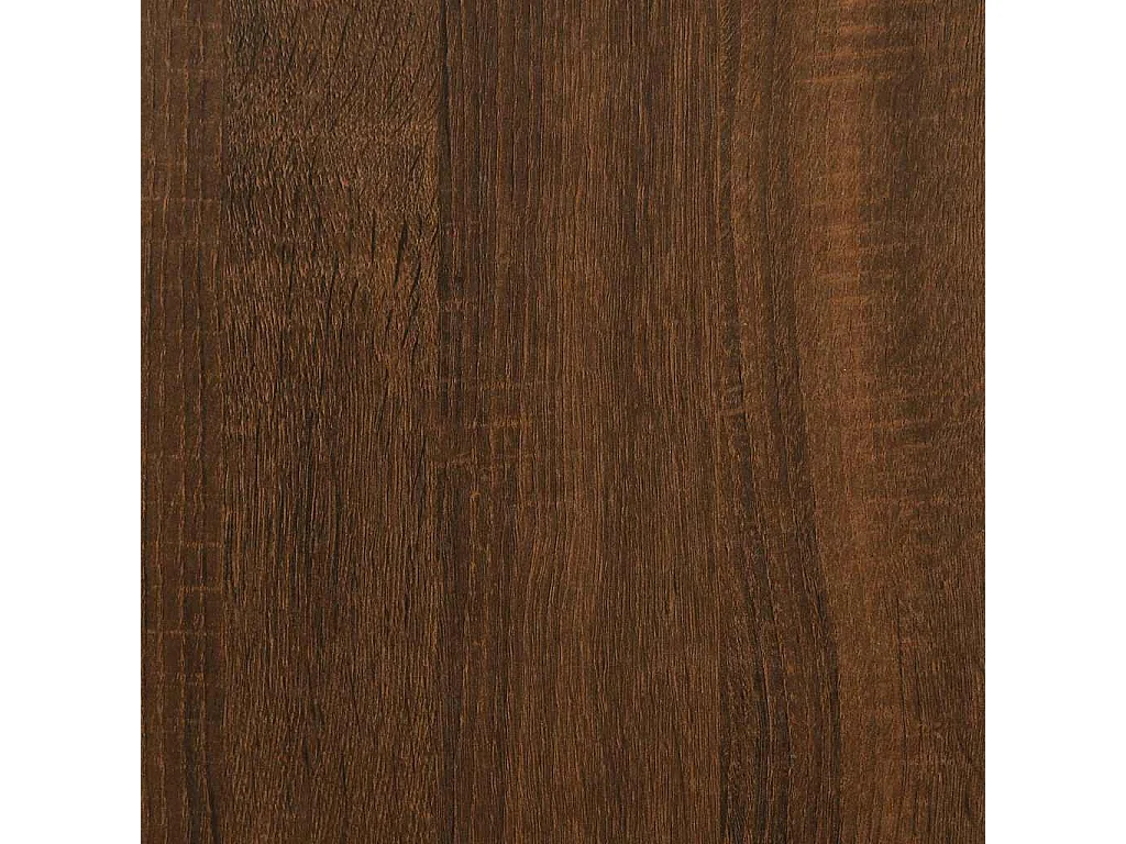 Table basse chêne marron 90x60x35 cm bois d'ingénierie