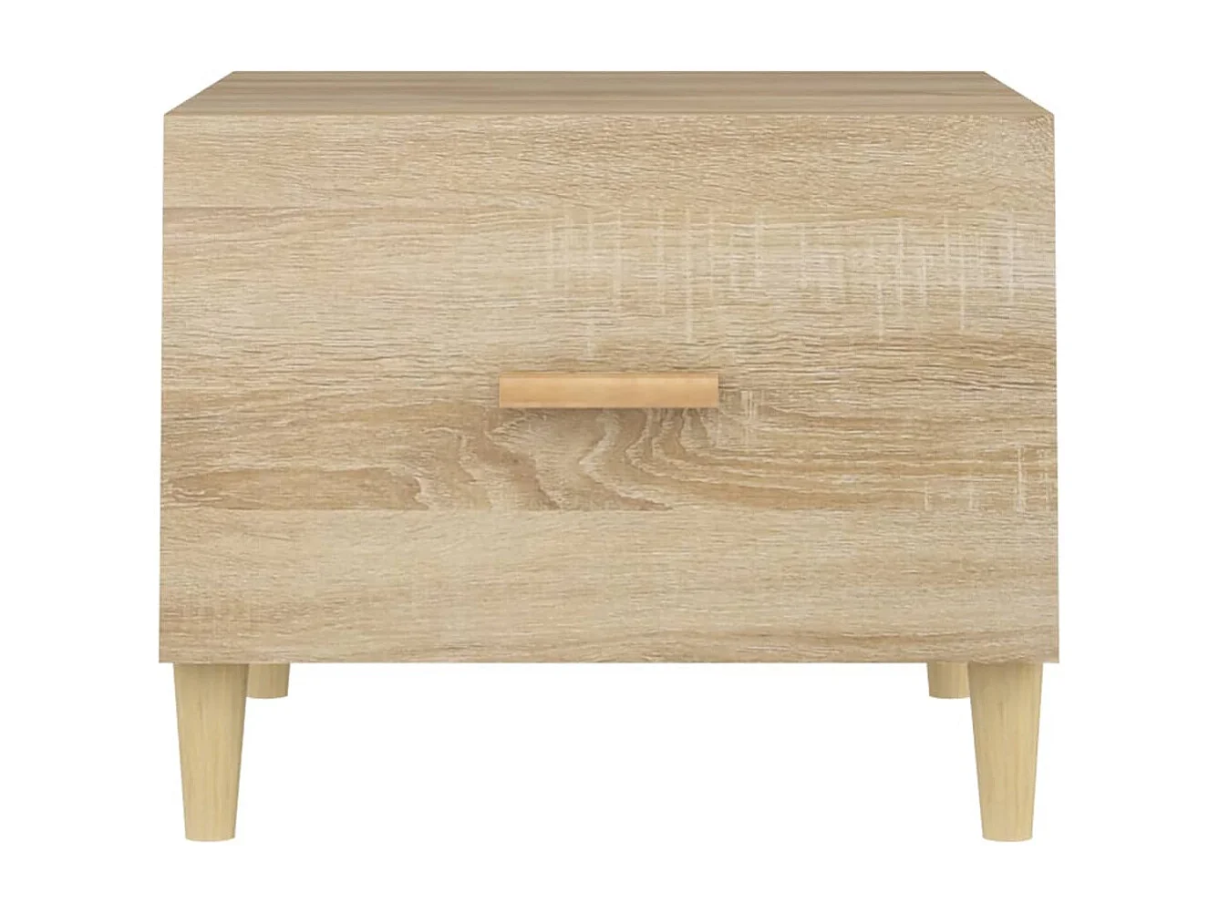 Mesas de centro 2 pcs 50x50x40cm deriv. madeira carvalho sonoma