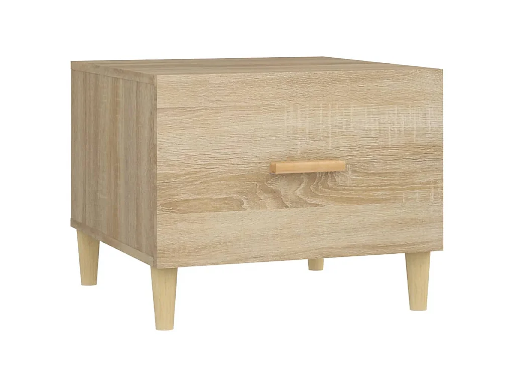 Couchtische 2 Stk. Sonoma-Eiche 50x50x40 cm Holzwerkstoff