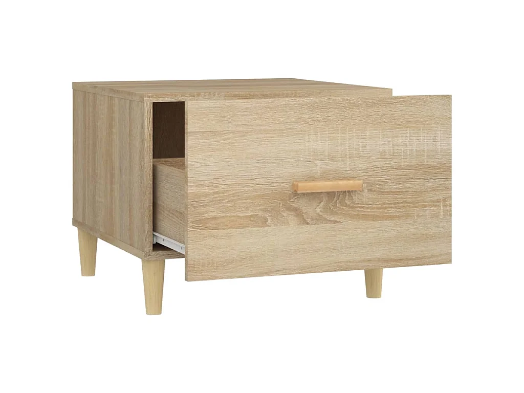 Couchtische 2 Stk. Sonoma-Eiche 50x50x40 cm Holzwerkstoff